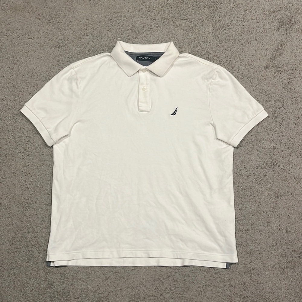 Nautica 100% cotton soft fabric polo shirt